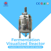 Cuve de Fermentation à Chauffage Vapeur pour Produits Agricoles Biologiques, Réacteur d'Extraction par Évaporation, Cuve Enzymatique Industrielle Sous Vide