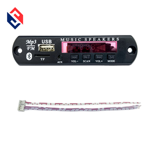 MP3 декодер плата MP3 музыкальный плеер WMA WAV декодирование BT USB TF FM Запись AUX 12 В автомобильные аудио кабели <span class=keywords><strong>Bluetooth</strong></span> карта Sk 300 Sond карта - Product Image 5