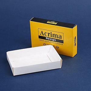 Cajas de Embalaje de Cartón con Tapa y Base Impresas Personalizadas para Chicle, <span class=keywords><strong>Sushi</strong></span>, Papas Fritas - Reciclables - Product Image 1