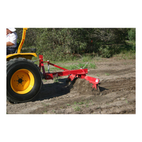 Tracteur agricole niveleuse d'attelage à 3 points lame de niveleuse de 5 pieds avec ripper