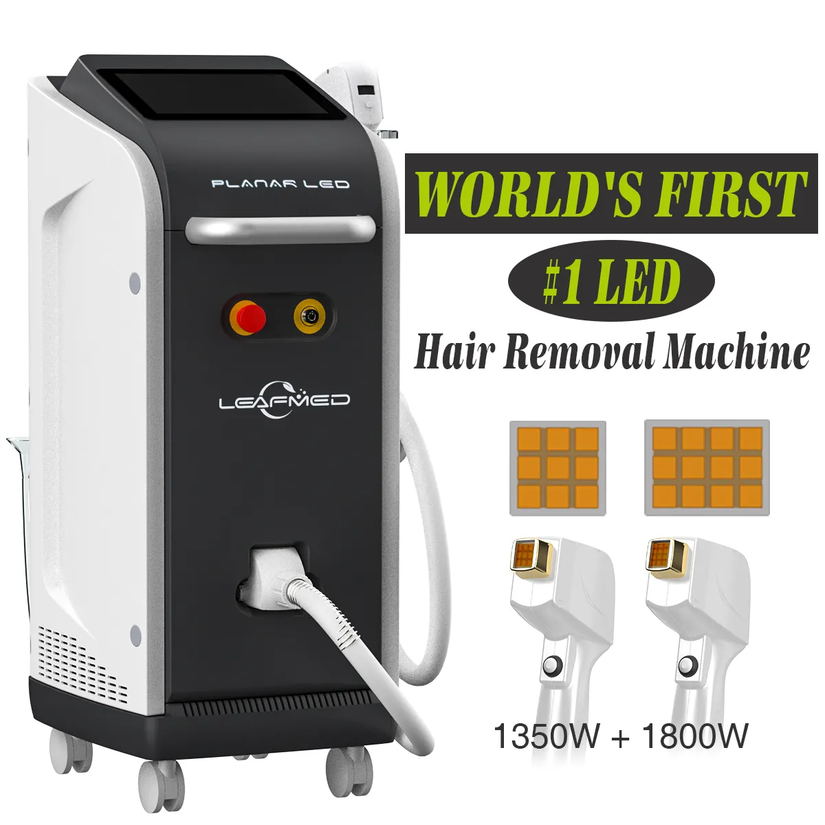 Oem Odm Alexandrite Laser Hair Remova Professionele Led Ontharingsapparatuur-High Power1800 W - 100 Miljoen Shots Levensduur