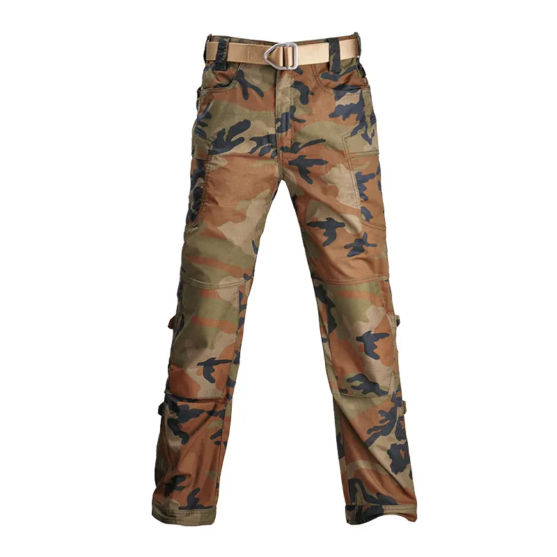 HAN WILD Wholesale High Quality Tactical Cargo Pants Outdoor Sport Leisure Trousers For Men