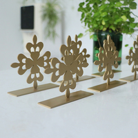 Enseigne de marque gaufrage personnalisée en gros Enseigne de table logo de marque en plastique sur pied Enseigne de bureau avec bloc de lettres 3D