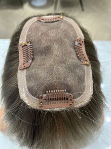 Vente en gros MONO Toupet respirant pour femme 16 pouces 3*5 pouces Cuticule chinoise vierge <span class=keywords><strong>de</strong></span> cheveux humains - Product Image 6