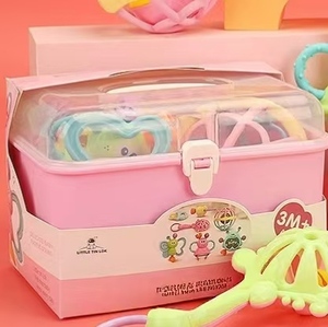 Juego de Sonajeros para Bebés, Apto para Bebés de 0 a 12 Meses. Mejora el Desarrollo Sensorial Temprano. Perfecto como Regalo para Recién Nacidos - Product Image 1