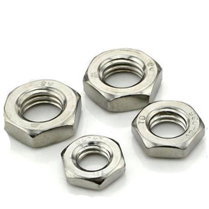 Écrou fin standard DIN 936 M8 M10 M12 DIN 439 Écrous hexagonaux 1/<span class=keywords><strong>2</strong></span> "Acier Zinc - Product Image 4