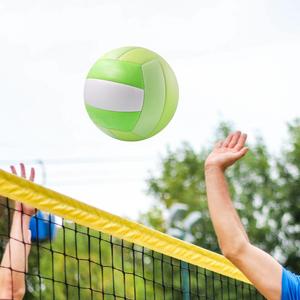 Di alta qualità blu coperta pallavolo Soft Touch PU e PVC palla dimensione 5 per adulti bambini uomini donne spiaggia o uso di intrattenimento - Product Image 6
