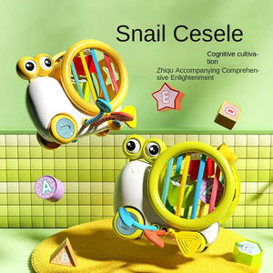 Juguetes Sensoriales de Arrastre con Forma de Caracol para Bebés, Juguetes Educativos Tempranos con Diseño de Caracol de Dibujos Animados - Product Image 5