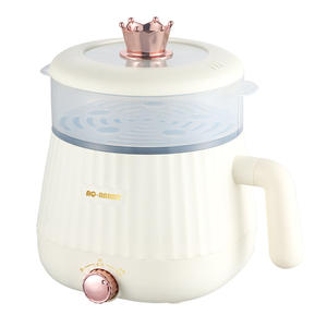 Nueva sartén eléctrica pequeña multifunción, todo en uno, estofado hirviendo y olla para cocinar fideos para estudiantes y residentes de dormitorios - Product Image 5