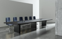 Meubles de bureau, table de conférence exécutive pour 10 personnes, bureau de bureau, table de bureau, mobilier commercial, table de salle de réunion