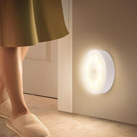 Lampes de nuit LED intelligentes modernes à détecteur infrarouge, détecteur de mouvement, lampe d'escalier, fonctionne sur piles, lampes à capteur pour