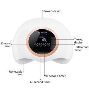 <span class=keywords><strong>Lampe</strong></span> à <span class=keywords><strong>ongles</strong></span> <span class=keywords><strong>UV</strong></span> LED automatique BLUEQUE V2 54 perles 168W avec capteur tactile et options de minuterie – La solution la plus fiable pour sécher les <span class=keywords><strong>ongles</strong></span> en gel à domicile - Product Image 6