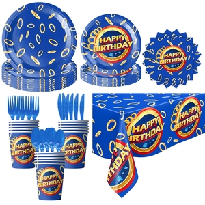 S0NlC the Hedgehog Kid's Birthday Celebration Party Supplies para niños con platos de papel Tazas Banner Mantel Decoraciones - Product Image 2