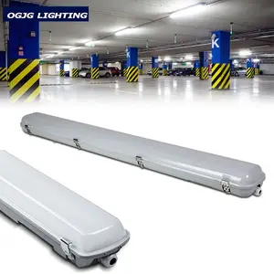 OGJG водонепроницаемые флуоресцентные трубчатые осветительные приборы 120 см влагостойкие светодиодные линейные лампы ip66 для парковки T8