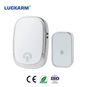 <span class=keywords><strong>Timbre</strong></span> Inalámbrico Inteligente Autoalimentado e Impermeable con 1 Receptor y Enchufe Eléctrico para el Hogar - Product Image 2