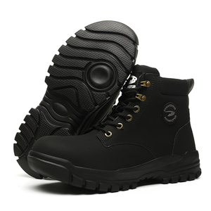 Scarpe Antinfortunistiche 679 in Pelle Scamosciata, Resistenti all'Olio, agli Acidi e agli Alcali, Antiperforazione, per Lavori Edili e Uso Quotidiano - Product Image 6