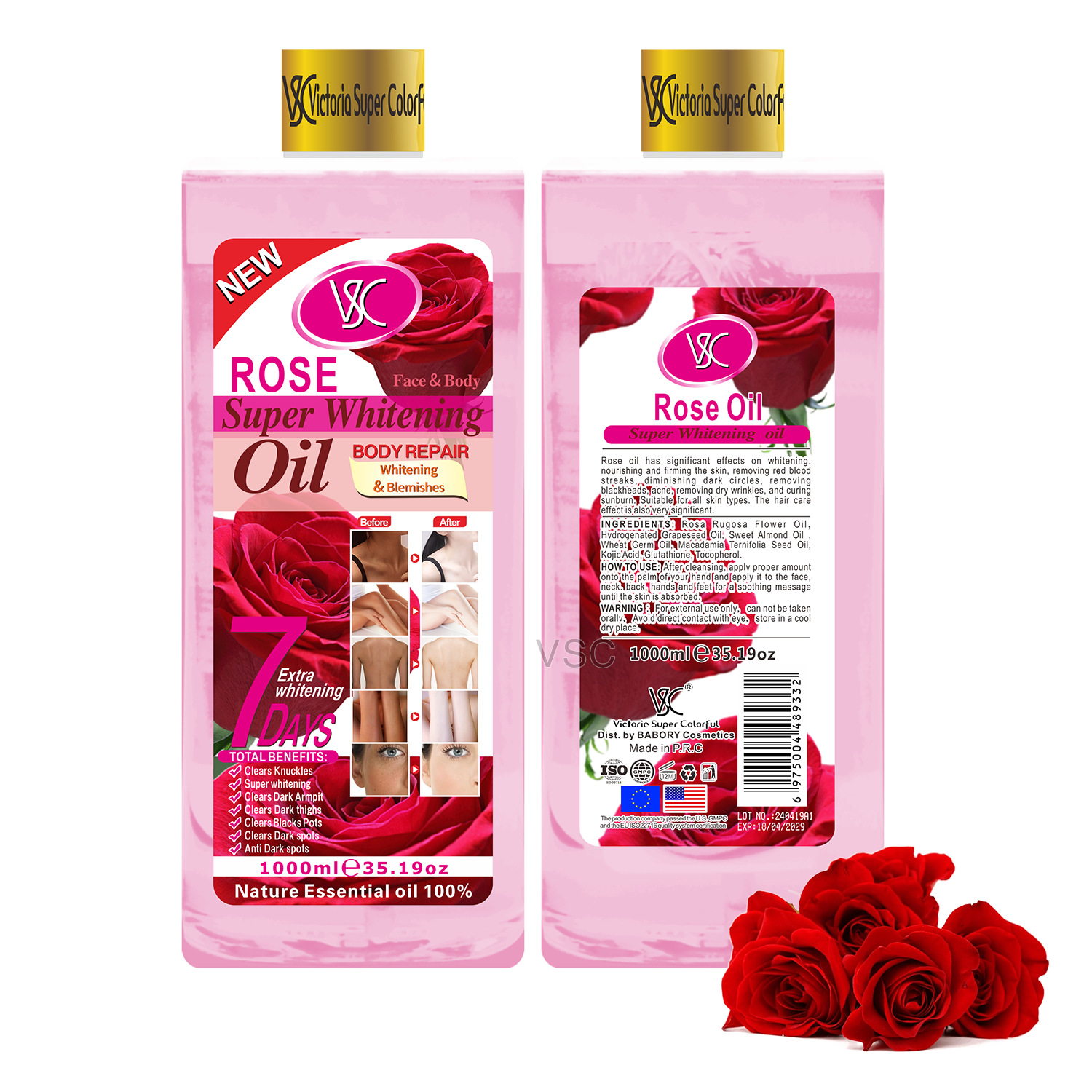 Huile de rose 1