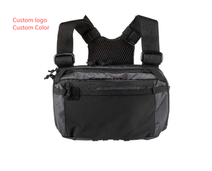 Gilet Tattico EDC Leggero Personalizzato da Uomo, Borsa da Petto per Caccia e Attività all'Aperto, Fondina per Attrezzatura da Corsa - Product Image 1
