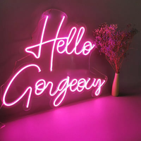 Letreros de Neón LED con Logotipo de PVC Personalizado, Económicos y de Fabricación Profesional, Ideales para Exteriores, Autos, Hospitales y Empresas - 22 Colores