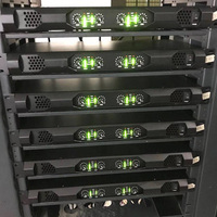 Amplificateur de puissance numérique professionnel K4-450 450 watts 1u classe d 4 canaux audio