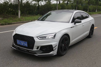 Paket Konversi Bumper Depan Gaya RS5 dengan Grille Hitam dan LIP Depan untuk AUDI A5 S5 B9 2017-2020 dari Produsen