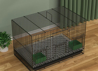 Cage durable pour animaux domestiques, cage d'élevage pour petits animaux, cage d'intérieur pour cailles, lapins, canards