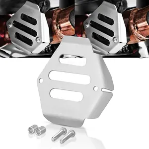 RACEPRO Motorcycle Exhaust Flap Cover For BMW R1200GS 2008-2012 R1200GS ADV 08-13 R1200R 2011-2014 R1200RT 2008-2013 R NINET