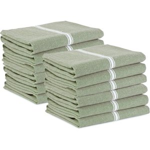 Paños de Cocina de Algodón Chino Native Fab con Asa para Colgar, 16x26 Pulgadas, Paquete de 12, Tejido Waffle, Suaves y Absorbentes para Limpieza y Secado - Product Image 4