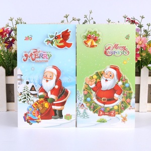<span class=keywords><strong>Belle</strong></span> carte De Voeux De Noël Carte de Pliage avec <span class=keywords><strong>Enveloppe</strong></span> - Product Image 3