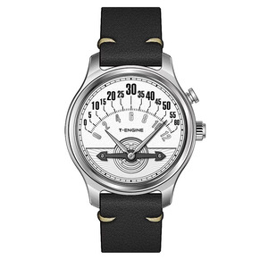 Montre Minimaliste Unique <span class=keywords><strong>et</strong></span> Originale, Design Simple <span class=keywords><strong>et</strong></span> Élégant, Mouvement Boîte à Engrenages, Montre à Heure Irrégulière, Bracelet en Cuir Souple, Montre Boîte à Engrenages - Product Image 2