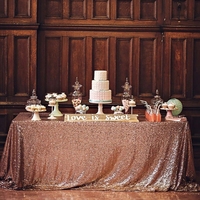 Nappe de table de mariage ronde durable avec paillettes scintillantes tissu Spandex tissé effet chatoyant banquet de fête à la maison à manger