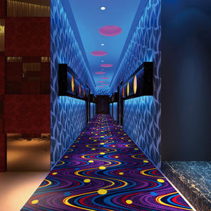<span class=keywords><strong>Tappeto</strong></span> di Lusso Colorato per Casinò, Club e Saloni, Moquette Rossa per Locali Notturni - Product Image 6