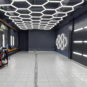 Lumières de <span class=keywords><strong>garage</strong></span> extérieures LED hexagonales, éclairage de <span class=keywords><strong>garage</strong></span>, éclairage de détail, <span class=keywords><strong>garage</strong></span> LED - Product Image 5
