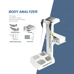3D ควอนตัมวัดน้ําหนักไขมันสุขภาพ BMI เครื่องชั่งส่วนกล้ามเนื้อวิเคราะห์องค์ประกอบร่างกายเครื่องวิเคราะห์พร้อมเครื่องพิมพ์