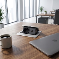 Factory Price Desktop Pop-Up Conference Custom Tabletop Socket with USB Ports 16A IP44 for Home Use