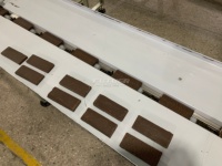 Automatische horizontale verpakkingsmachine voor bakkerijproducten zoals biscuit, brood, cupcakes en koekjes