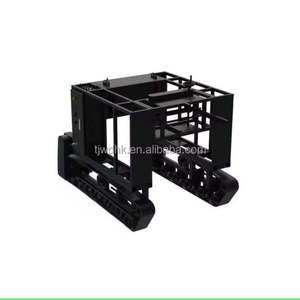 Châssis de char UGV à suspension omnidirectionnelle de haute qualité, châssis de robot à chenilles en caoutchouc, robots industriels - Product Image 3