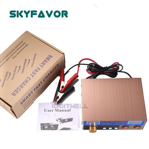 Chargeur universel intelligent rapide <span class=keywords><strong>12V</strong></span> 24V 18A pour batteries au lithium et au plomb (EFB, AGM, GEL) avec réparation automatique par impulsions - Product Image 6