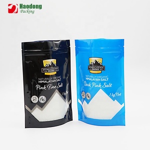 Sachets d'emballage pour sel debout, sachets d'emballage pour assaisonnement, sachets d'emballage pour épices, sachets d'emballage pour aliments en plastique personnalisés pour le sel - Product Image 1