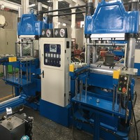 Presse à vulcaniser le caoutchouc économique de 100 tonnes, à poste simple ou double, pour valve de pneu