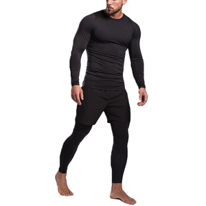 Betteractive abbigliamento sportivo personalizzato <span class=keywords><strong>Leggings</strong></span> Fitness da uomo compressione palestra da corsa <span class=keywords><strong>Leggings</strong></span> da uomo a compressione rapida da uomo - Product Image 2