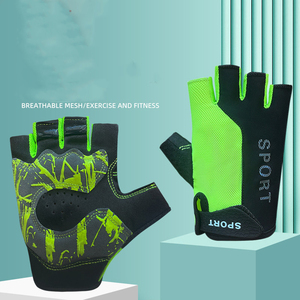 2026 Custom Logo Workout Gym <b>Gloves</b> Wholesale Half Finger Workout Gym Fitness <b>Weight</b> Lifting <b>Gloves</b> Men and Women - Product Image 2