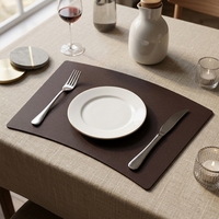 PVC-Luxus-Tischset, rutschfest, wasserdicht, ölbeständig, wärmeisolierend, für Zuhause, Hotel, Restaurant