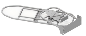 Planche à repasser murale gain de place 180 °   Planche à repasser pliable pivotante, hauteur réglable avec <span class=keywords><strong>housse</strong></span> résistante à la chaleur - Product Image 5
