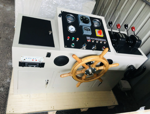 Système de commande marin hydraulique de type cylindre pendulaire certifié CCS 400-1000KNm pour engrenage de direction de bateau avec volant de direction de navire - Product Image 6