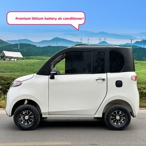 Vehículo Eléctrico de Cuatro Ruedas 2026, Nuevo Scooter Pequeño para Adultos, Totalmente Cerrado, con Aire Acondicionado, Sin Necesidad de Licencia - Product Image 6