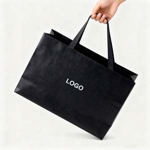 Bolsas de Papel de Arte de Lujo Personalizadas para Compras, Cosméticos, Ropa, Artesanías, Zapatos, Cintas, Accesorios, Uso en Supermercados, Impresión de Logotipo, Promociones - Product Image 2
