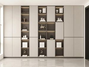 Prix d'usine Armoire de rangement personnalisée Armoire murale de rangement penderie en bois - Product Image 3