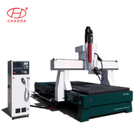 Machine de gravure CNC à 4 axes avec axe rotatif et scanner corporel 3D pour grandes sculptures en bois, figurines, animaux en bois, jouets en bois
