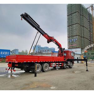 รถเครนติดตั้งบนรถบรรทุก Dongfeng 8x4 14 ตัน แบบแขนพับได้ สำหรับยกวัสดุอเนกประสงค์ ทนทานและแข็งแรง จากโรงงานโดยตรง - Product Image 5